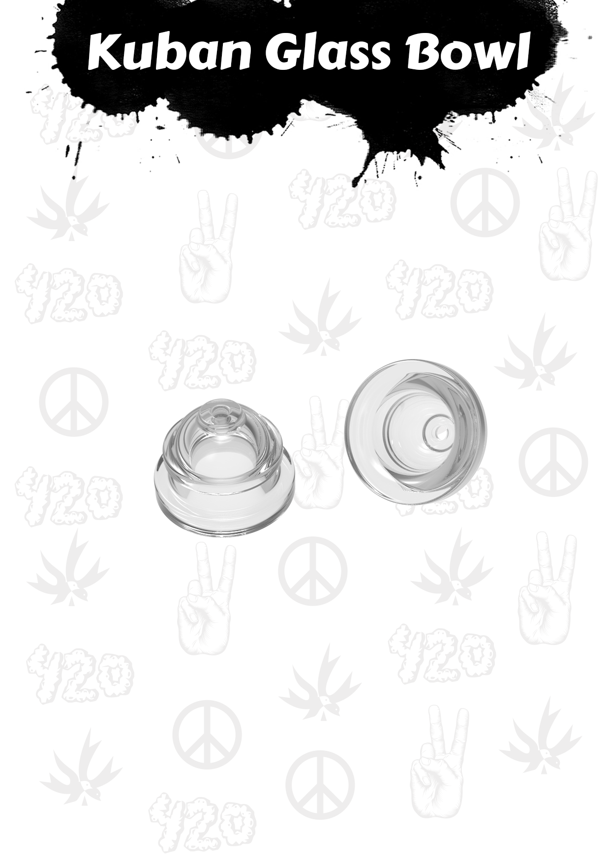 Kiwi/Kuban-Glasschale