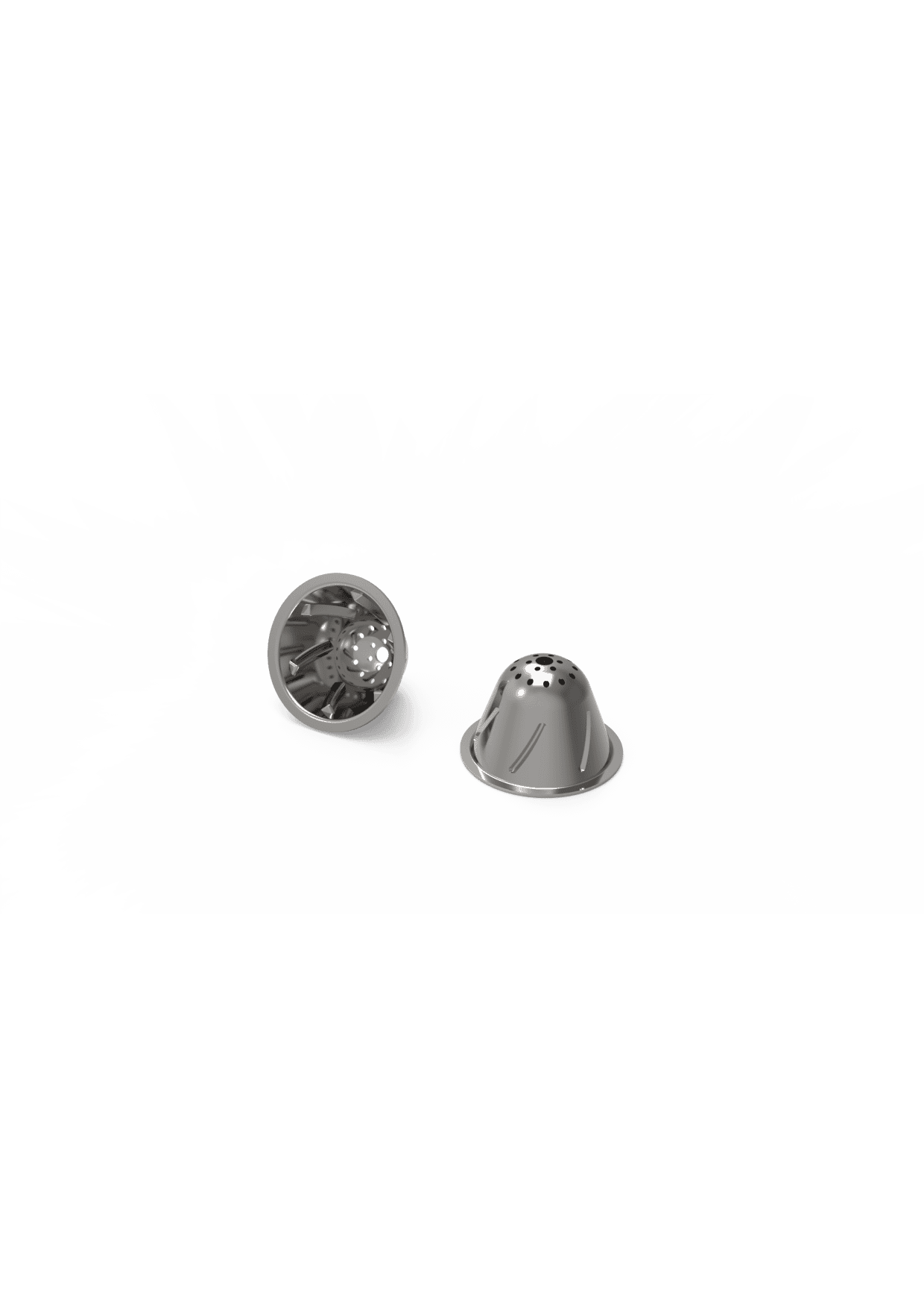 Große Edelstahlsiebe (2er-Pack)